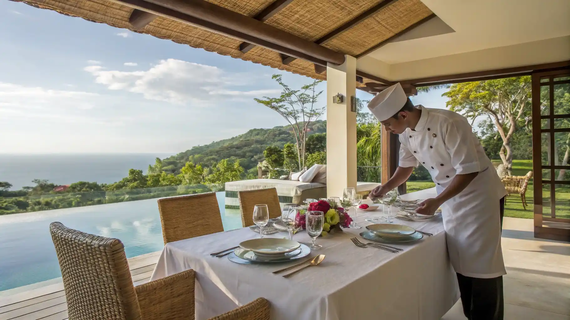 Private Chef Service at Flores Villa | Flores Executive Services